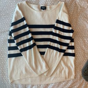 Monrow oversized striped sweater
